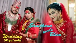 Samjhana weds Bhim Cinematic wedding highlights/Wedding Butwal/9847255011/9851106673