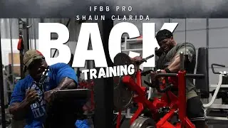 Training With a 2X Olympia Champion | Shaun Clarida | Back training |Raw Footage 
