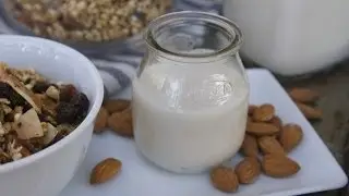 Homemade Almond / Coconut Milk in Your Blender  |  Fresh P