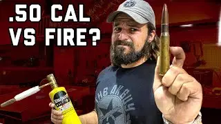 Throwing .50 BMG Into a Fire 🔥