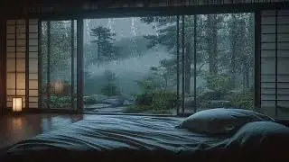 🌧️ Quiet Window Rain 🌙 Soft Piano for Instant Sleep