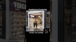 Arquitectura Comercial concept + arq + branding    El despacho #arquitectura #tucuman #ia #renderia