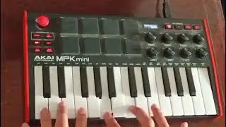 Davy Jones 2 - Akai mpk mini cover | موسيقى مؤثرة جدا بيانو 