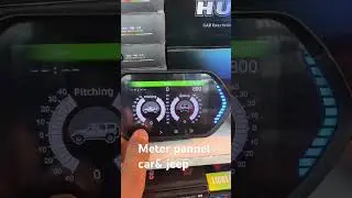 Car  and jeep meter panel accessories