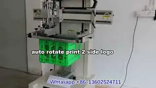 plastic beer crate screen printing machine