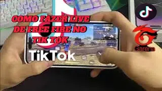 Como fazer live de free fire no TIK TOK