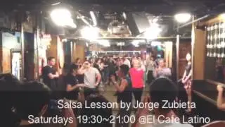 Jorge Zubieta Salsa Lesson 2017