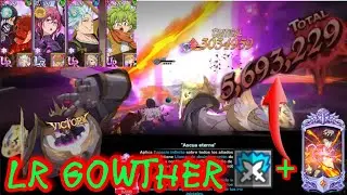 NUEVO GOWTHER LR en PvP!!🔥COUNTER de Merl&iacute;n&Escanor?!?🤔BUEN BUFF pero...necesita M&Aacute;S😓7DS Grand Cross