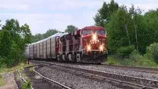 BURNT! CP 8860 at Rutter (08JUL2012)