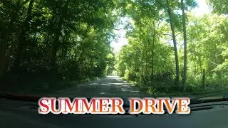 SUMMER DRIVE IN THE MOUNTAINS