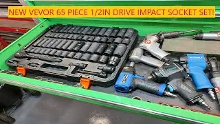 New Vevor 65 Piece 1/2in Drive Socket Set!