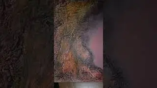 Copper abstract art #abstractart #abstractpainting #texturedart #abstractartists