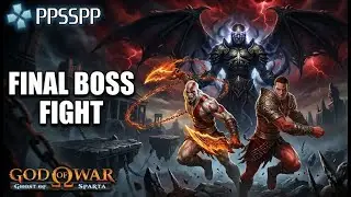 God of War: Ghost of Sparta &ndash; Ending | Kratos and Deimos face Thanatos (PSP) Gameplay Walkthrough
