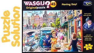Wasgij Jigsaw Puzzle Solution - Original 45 Moving Day!