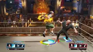 WWE 2K BATTLEGROUNDS Bolo Reynolds VS Baron Corbin