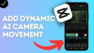 How to add dynamic AI camera movement in videos in CapCut?