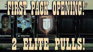 Madden 18 MUT First Pack Opening 2 ELITE PULLS