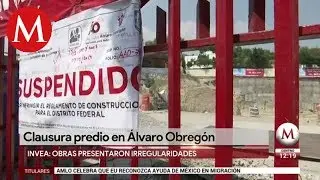 INVEA clausura predio en &Aacute;lvaro Obreg&oacute;n