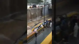 Terrible tormenta en Santo Domingo