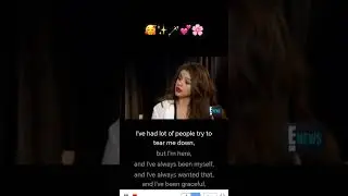 Shadowing Practice Selena Gomez 🥰✨✅ #selenagomez #shadowing #englishspeaking #viral #shorts #reels