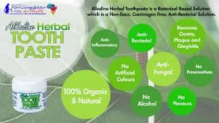 Alkaline Herbal Toothpaste