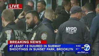At least 13 injured by NYC subway gunman wearing gas mask