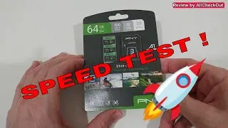 PNY 64GB Elite-X Class 10 U3 V30 microSDXC 3-Pack 100MB/s Class 10, U3 SPEED TEST