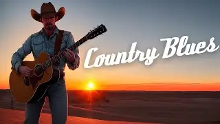 Seductive Country Blues Guitar🌙 Heartfelt Melodies for an Intimate Night