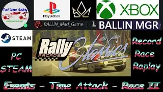 Rally Arcade Classics - PC / STEAM - Events - Time Attack Event 2 - World Record Race Replays!