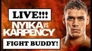 DAVID NYIKA VS. TOMMY KARPENCY - LIVE STREAM FULL FIGHT COMPANION