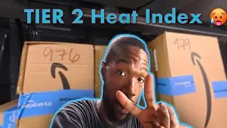 Day in the life Amazon delivery driver VS Arizona tier 2 heat index🔥