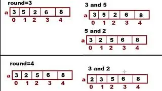 bubble sort in c language in hindi !! top c example !!
