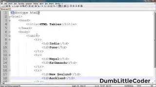 HTML Table Width | Hindi Video Tutorials