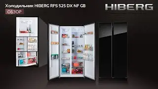 Новинка! Холодильник HIBERG RFS 525 DX NF GB