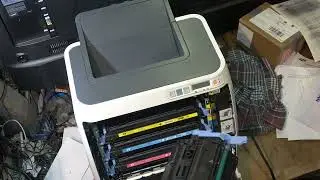 Полная разборка принтера HP Color Laserjet 1600