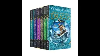 How to Train Your Dragon 6 Books Collection Set Book 7 to12 By Cressida Cowell - Book Unboxing