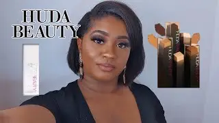 NEW HUDA BEAUTY FAUX FILTER STICK FOUNDATION + HUDA BEAUTY JELLY HYDRATING PRIMER || REVIEW