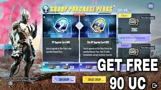 Pubg New Event Today 🚀⚡| GROUP PURCHASE PERKS KIYA HAI ? | ROYAL PASS M9 NEW EVENT | GET FREE 90 UC