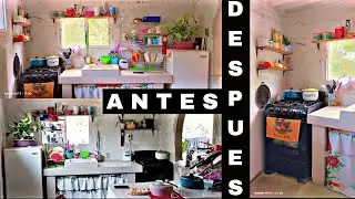 CAMBIOS EN LA COCINA ✨🚨 CAMBIAMOS LAS COSAS DE LUGAR🪴casa humilde 🤗