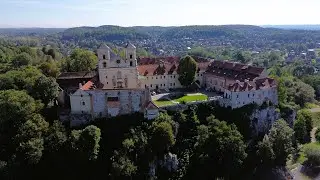 Opactwo Benedyktynów w Tyńcu (dron DJI Mini 3 )