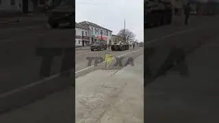 War In Ukraine: Russian occupation troops in Kupyansk