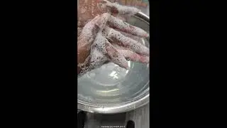 Look At The Suds From My Freshly Made Rice Milk Soap!!!