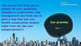 Construction Cost Control and Management