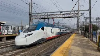Amtrak Acela Express, Old And New @ Princeton Junction, New Jersey! (12/4/25)