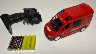 Unboxing City Car Transport, Rc Ambulance Fire rescue, Mobil RC Dump Truck
