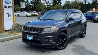 2018 Jeep Compass North+ Heated Seats, Reverse Camera Review | Island Ford