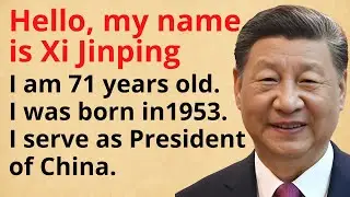 Learn English with Xi Jinping – Easy Story