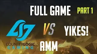 CLG vs YIKES! Full Game Part 1 - Overwatch Alienware Monthly Melee - May 2017