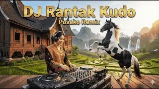 VIRAL! DJ Rantak Kudo Full Bass Versi AI 2026 - Hentakan Minang Modern!