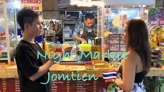 Night Market Jomtien Thailand 🇹🇭­